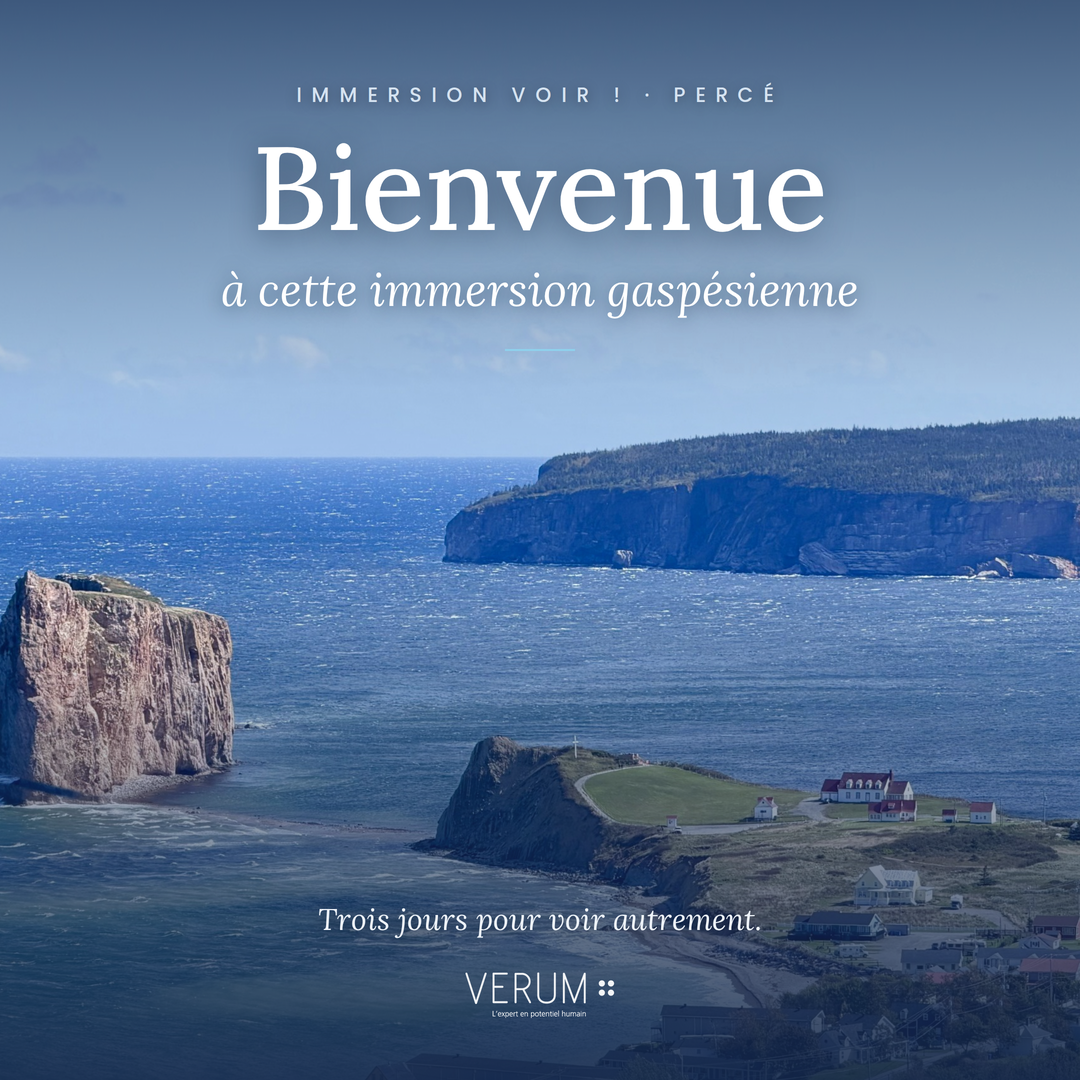 VOIR! Immersion à Percé - 23, 24 et 25 octobre 2026