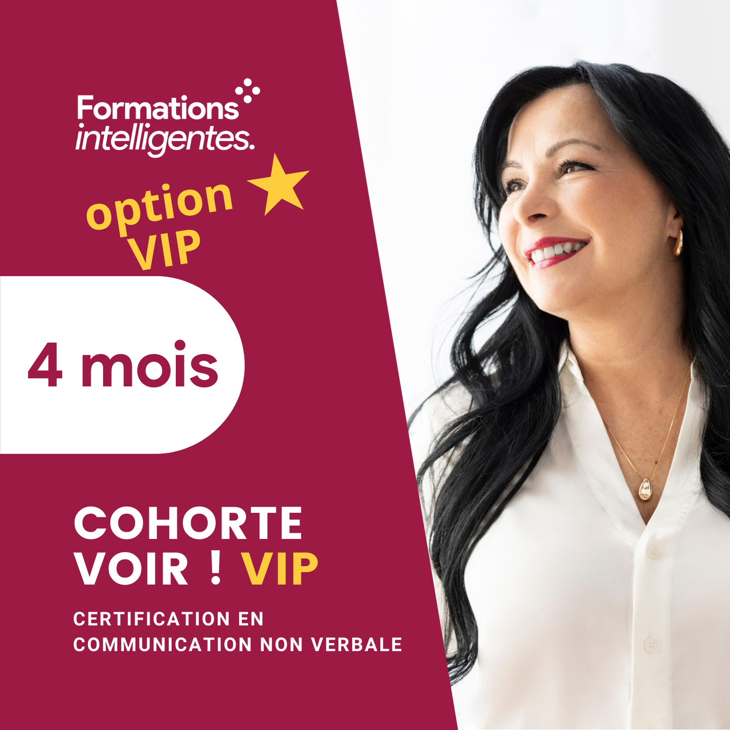 Cohorte VOIR ! VIP ⭐ | Transformation accompagnée