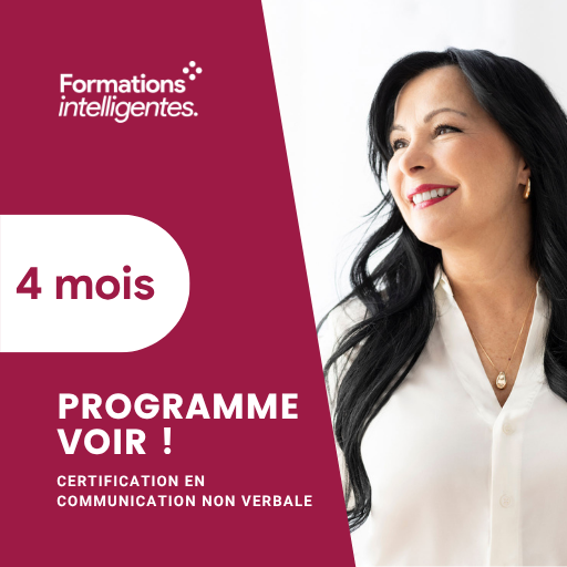 Programme VOIR! – Certification en Communication Non Verbale (4 mois)