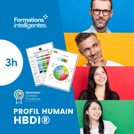 Your HBDI® Profile + Online Certified Training (3 CEUs) Available in French only – English version coming soon